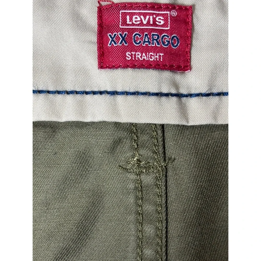 Levis Men XX Cargo Straight Leg Camo Pant W40 L30 Excellent Condition A7364-0014